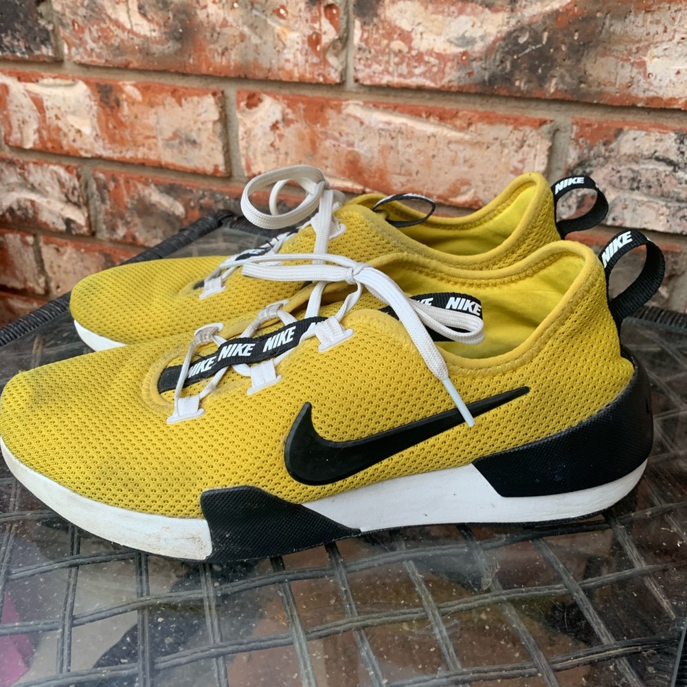 Yellow nikes